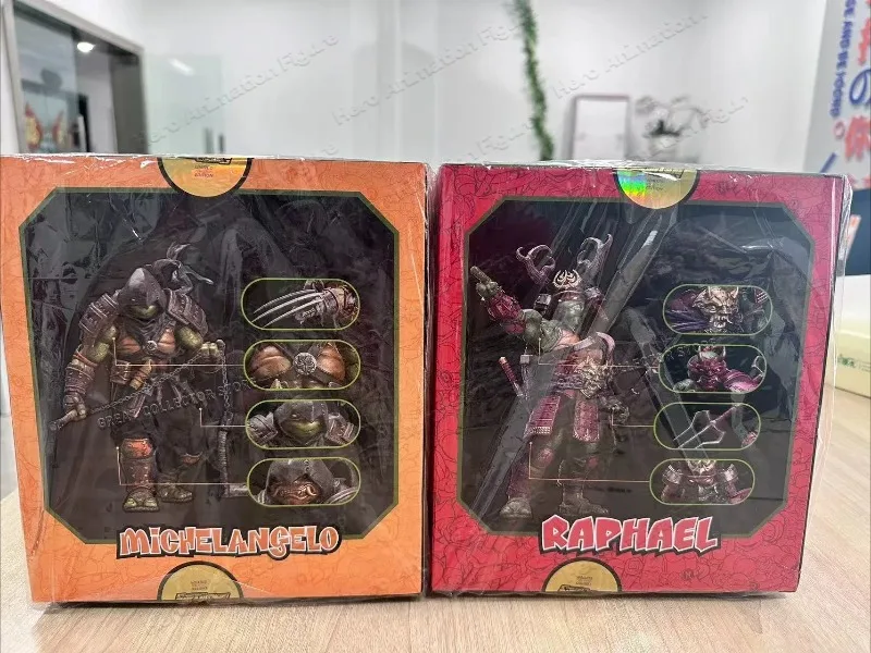 

In Stock Limited Edition for Sale LINGJISO Original 2025 Teenage Mutant Ninja Turtles Series Character Model Toy Gift Collection