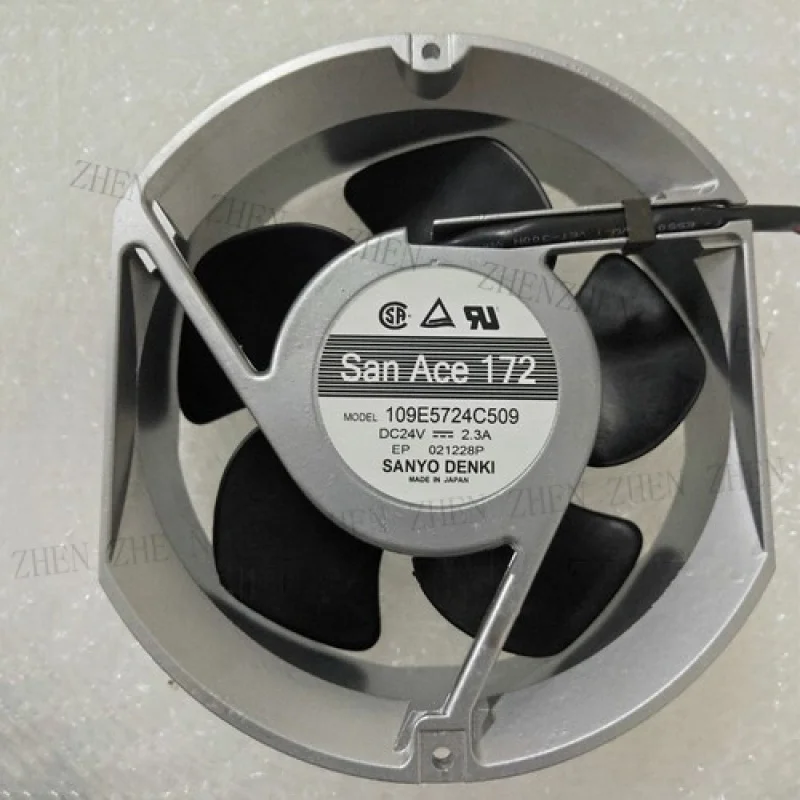 

Y 1PC New 109E5724C509 For SANYO San Ace172 24V 2.3A cooling fan # QW.