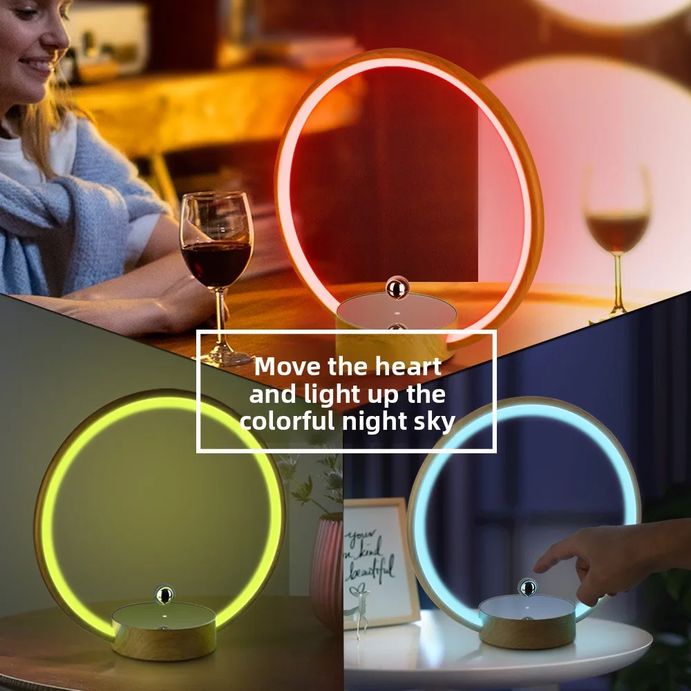 Magnetic levitation ring light home smart ornament