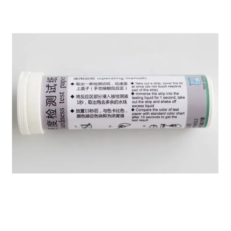Hardness Test Kit Rapid Analysis Series Water Quality Test Kit Total Hardness Test Strips LH-1014