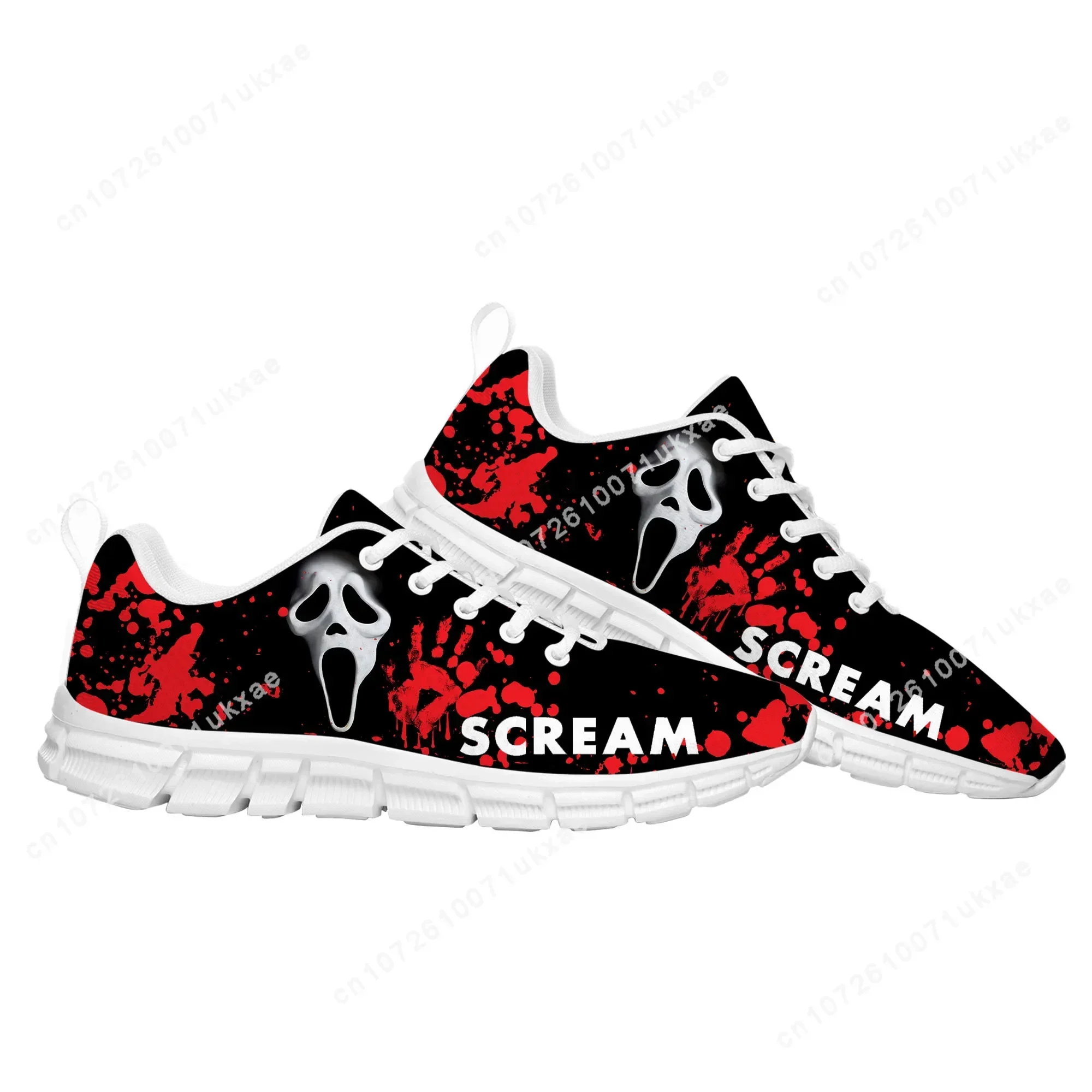 S-Screams Movie Billy Loomis Halloween Sports Shoes Mens Womens Teenager Sneakers Parent Sneaker Customize Shoe