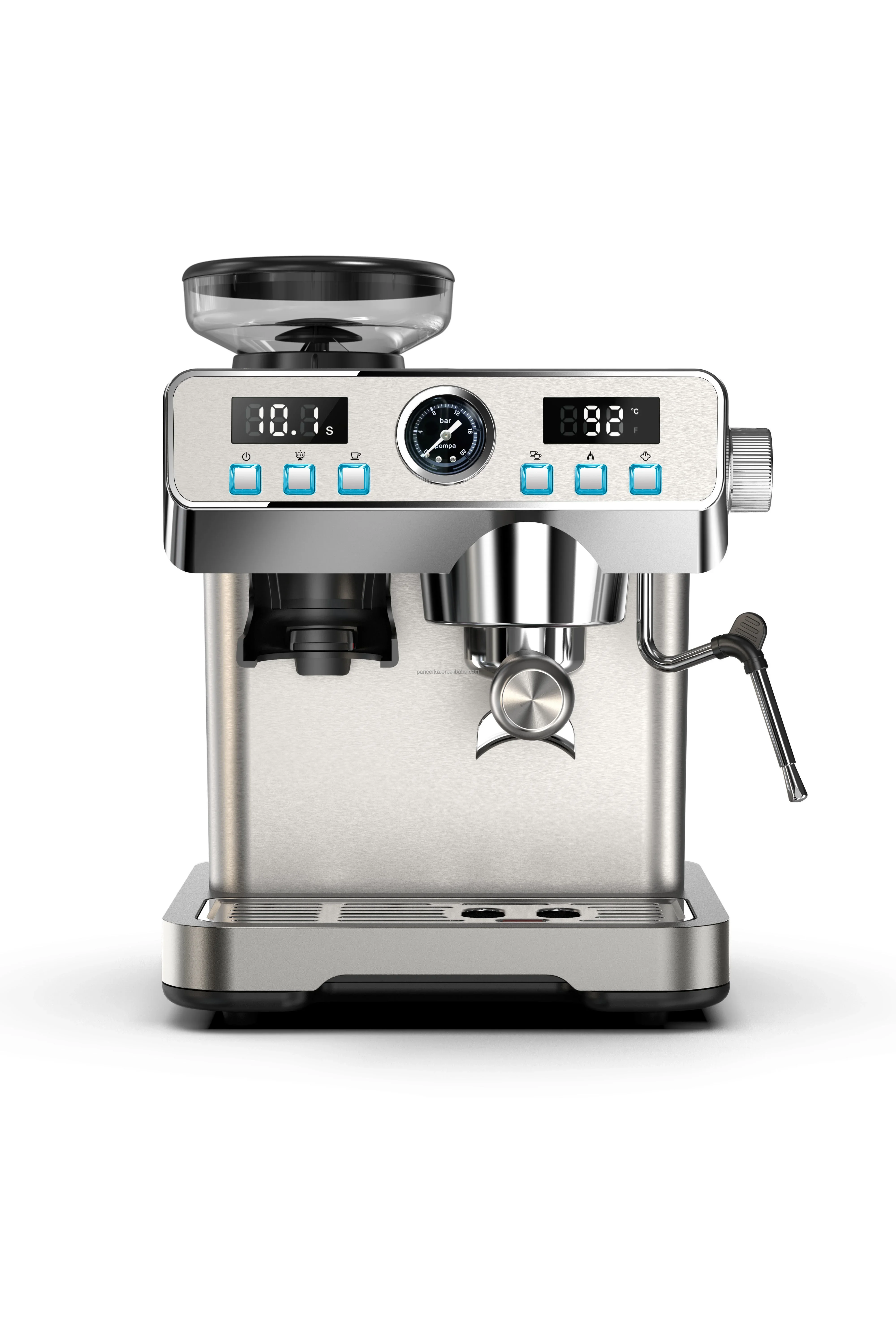 PANCERKA New Arrival Automatic Expresso Coffee Machine Commercial Espresso Coffee Machines Makers With Grinder