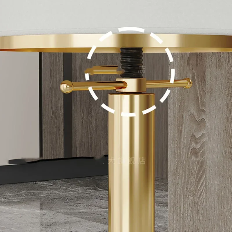 المطبخ المعادن بار البراز الفاخرة تلسكوبي تصميم جولة الحديثة بار البراز قابل للتعديل ارتفاع جودة عالية Cadeira