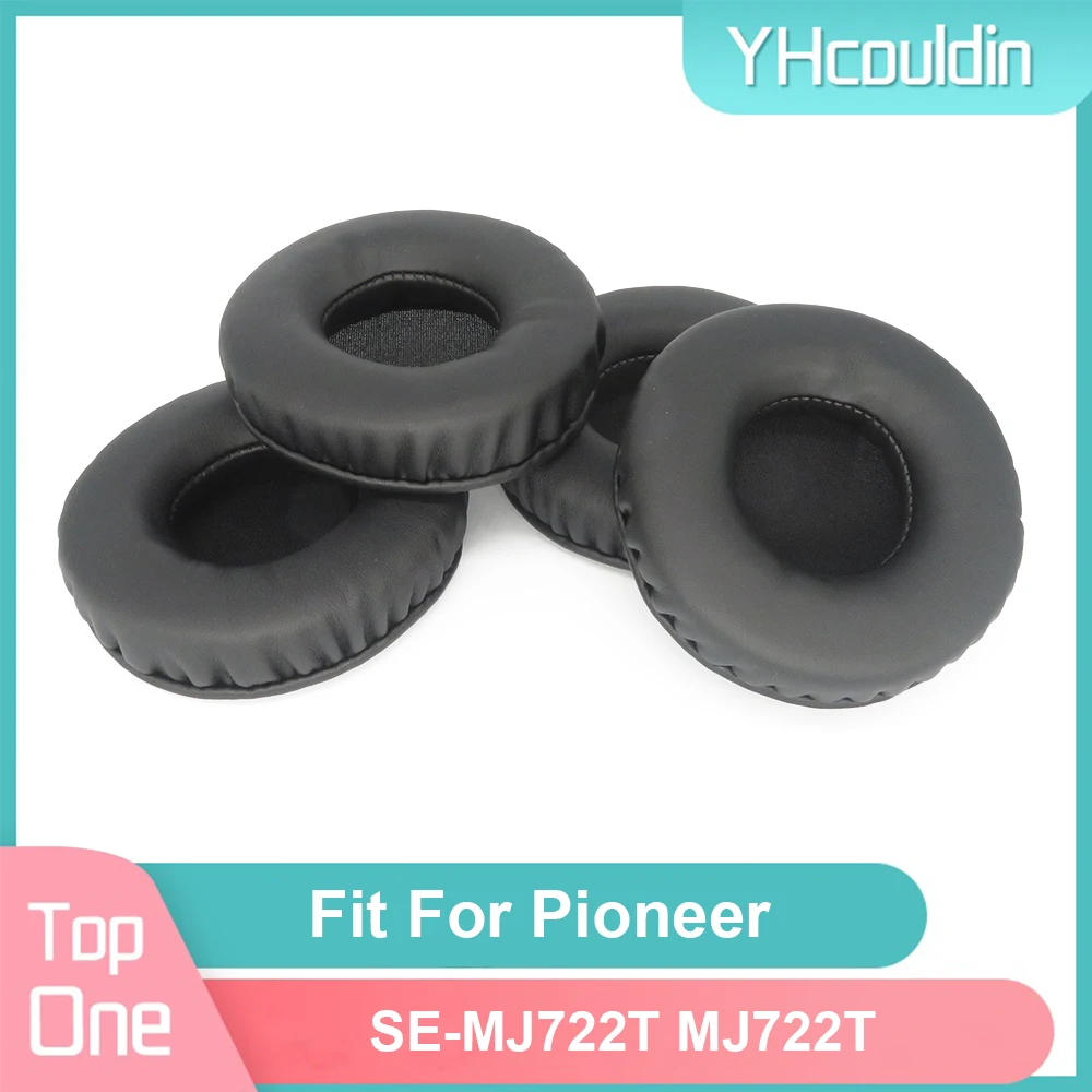 Earpads For Pioneer SE-MJ722T MJ722T Headphone Earcushions PU Soft Pads Foam Ear Pads Black