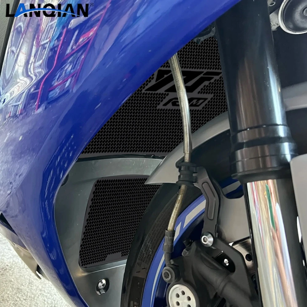 

Для Yamaha YZF R1M 2015 2016 2017 2018 2019 2020 2021 2022 2023 2024 радиатор радиатора Крышка масляного радиатора защитная пленка