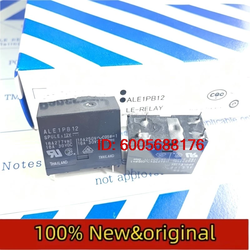 10PCS Brand new original ALE1PB12 12VDC relay 16A 12V normally open 4-pin