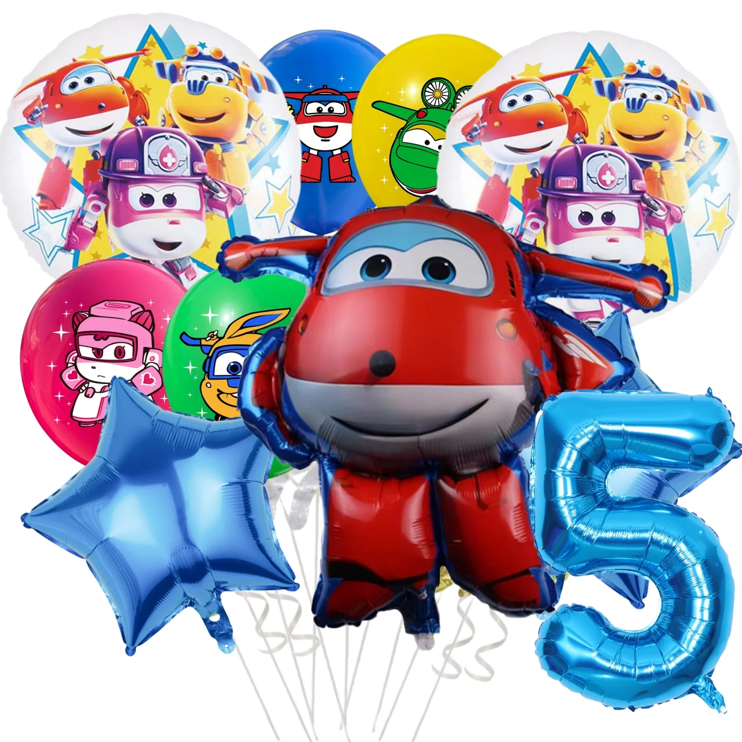 Super Wings Birthday Party Decoration Disposable Tableware Plate Cup Gift Bag Tablecloth Baby Shower Kids Party Favors Supplies - Image 3
