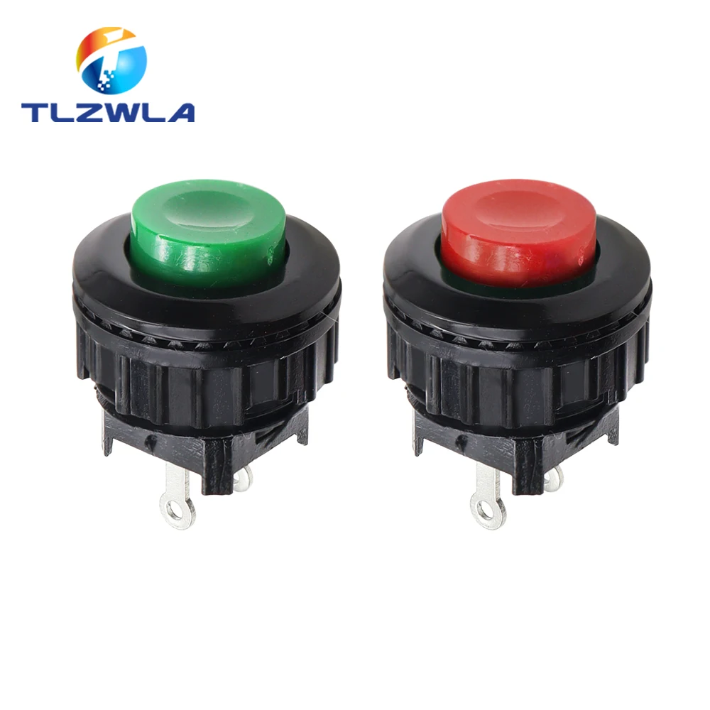 10PCS DS-500 Normally Open And Press On The Unlocked Self-Reset Button Switch 14mm DS-501 Press On The Unlocked Switch