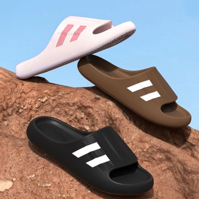 

Summer Fashion Slippers For Men Indoor Outdoor Sandals Beach Flip Flop Thick Sole Male Slides Summer Non-Slip Men Shower Slipper