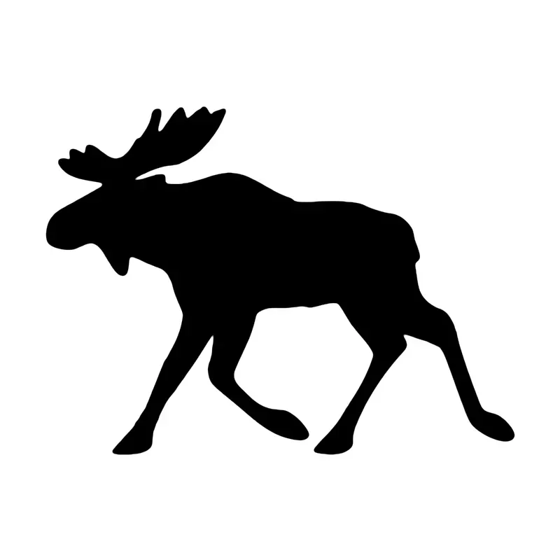 Car Stickers Jack Elk Waterproof Car Decoration Body Bumper PVC Sunscreen Waterproof,15CM