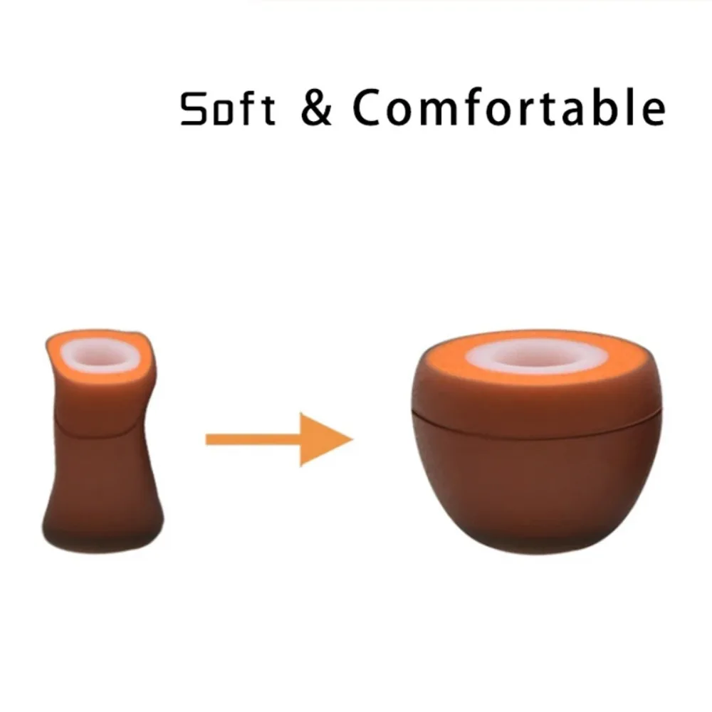 Replacement Memory Foam Eartips For Sony WF-1000XM6 XM5 XM4 XM3 Soft Earplugs Noise Canceling Foam Ear Buds Tips Universal S/M/L view 3