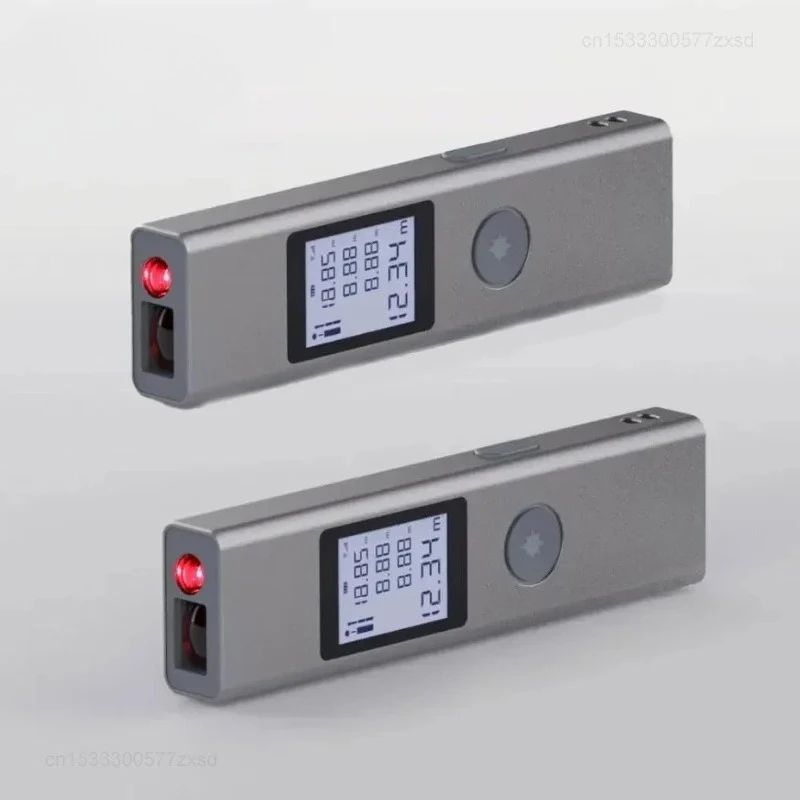 AtuMan DUKA Laser Range Finder 25m LS-1S Portable USB Charger High Precision Measurement Laser Range Finder Tool