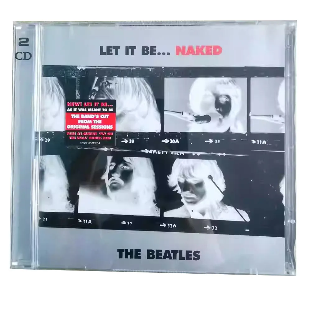 2CD البيتلز Let It Be Naked It's مجموعة من بروفات استوديو الفرقة في يناير 1969.