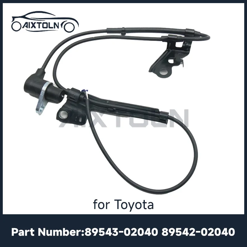 Sensor de Velocidade da Roda ABS Dianteiro Esquerdo/Direito 89543-02040 89542-02040 Para Toyota Corolla E120 E130 Avensis T25 Caldina T240 Peças Automotivas