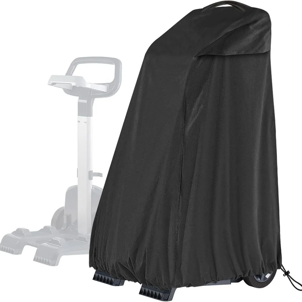 Automatic Pool Cleaner Dust Cover 56x66x107cm Waterproof 420D Polyester with Ventilation and Secure Drawstring