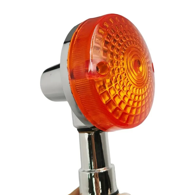 دراجة نارية بدوره إشارات موتو لمبة العنبر أضواء العالمي 12 فولت مؤشرات بدوره إشارات ل GN125 GS125 GN GS 125