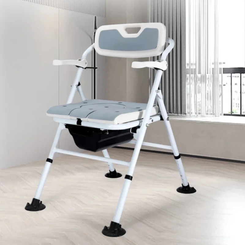 

Folding Chairs Special Bath Chair for The Elderly and Pregnant Women Foldable Toilets Non-slip Bath Stools Bathroom Furniture