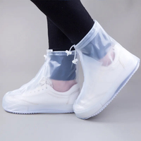 New Rain Proof Shoe Covers Outdoor Waterproof Non-slip Wear-resistant Thick Reusable Shoes Cover For Men Women 1 Pair