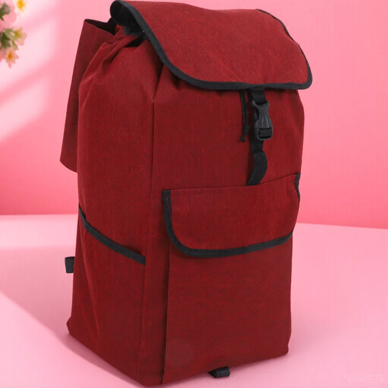 

Shopping Cart Bag Foldable Oxford Cloth Spacious Detachable Replacement Trolley Bag for Grocery Shopping Travel Utility
