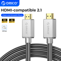 ORICO 8K HDMI-compatible Cable 2.1 8K@60Hz 48Gbps Digital Cable Ultra High Speed for PS5 PS4 TV Box xbox eARC Dolby Atmos HDR