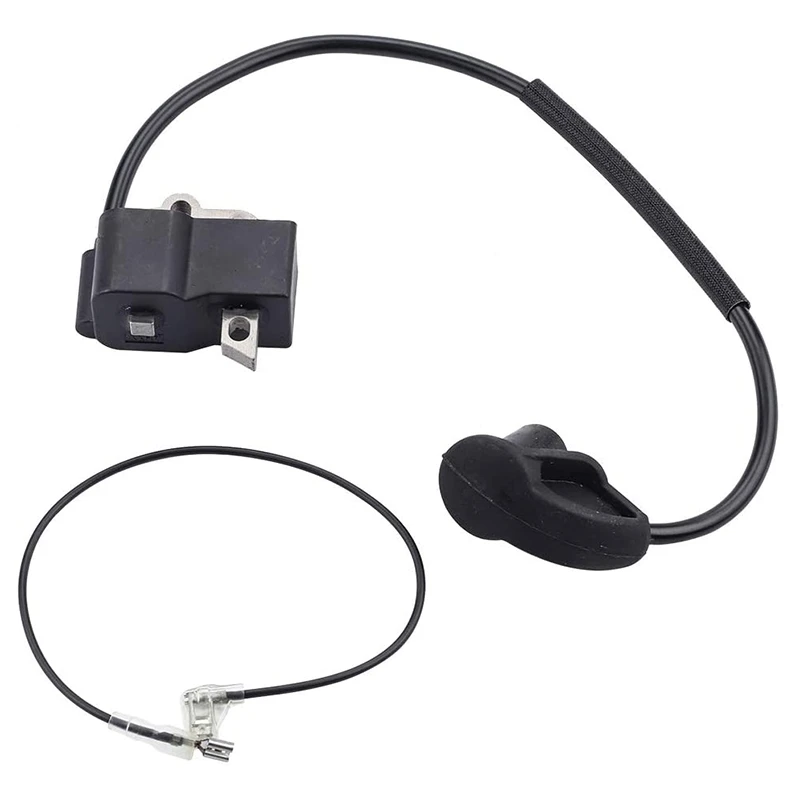 

AA50-Ignition Coil Suitable For Stihl FS250 FS120 FS250R FS300 FS350 String Trimmer Replacement 4134-400-1301 With Spark Plug