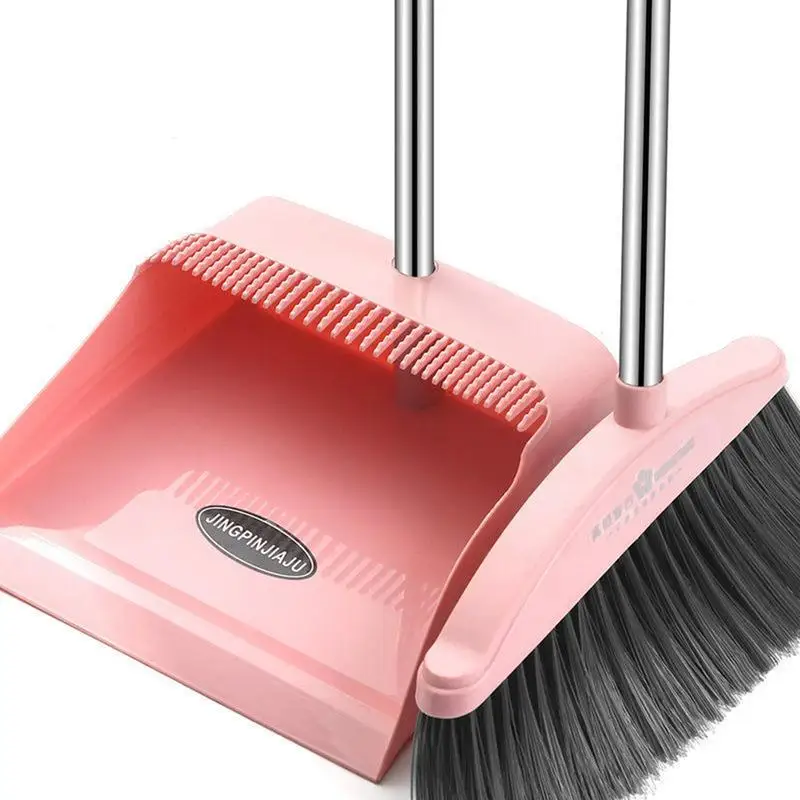 New Broom And Scoop Set Dustpan Dust Brooms Sets Dustpan Combination Cleaning Pet Hair Home Cleaning Products Garbage Collector