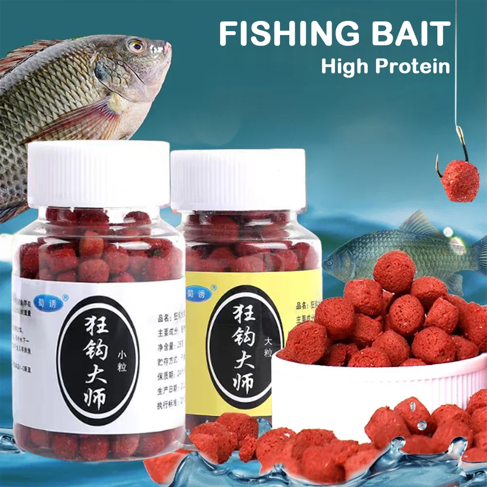 

Granular Fish Attractant Hook Fishing Bait Fishing Lures Feed Meal Nutrition Food Fishy Taste Soft Bait Clean Hands Crankbait