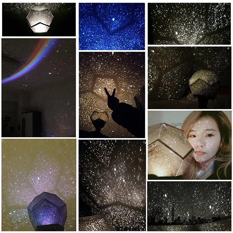 Star Projector Constellation Starry Sky Projector Christmas Gift Led USB Charging Lamp Children\'s Night Light Room Decoration