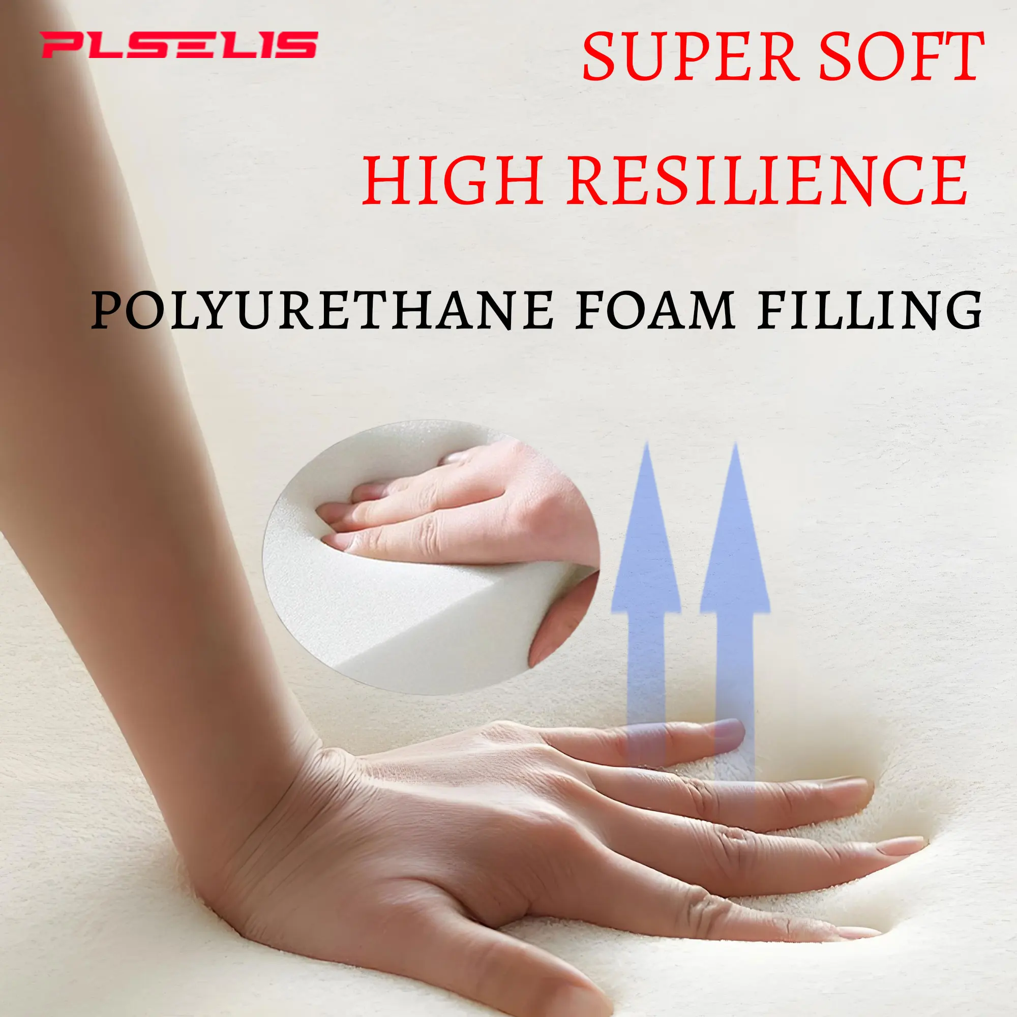 PLSELIS حار بيع دراجة السرج تعليق جوفاء سوبر لينة تنفس للماء بولي Foam رغوة مرونة عالية صدمة مريحة