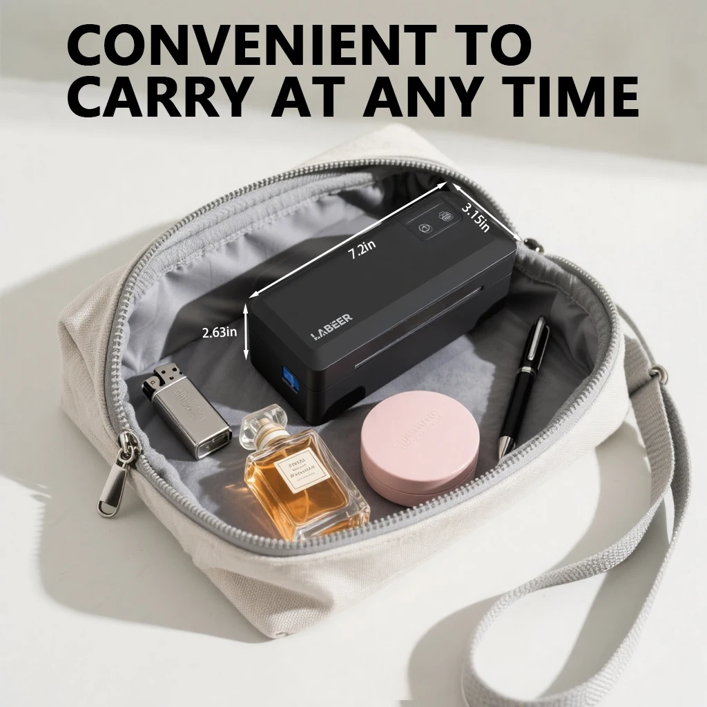 

Thermal Shipping Label Printer: 4x6 Label Maker Compatible With Android Windows - Ideal For Small Business Owners