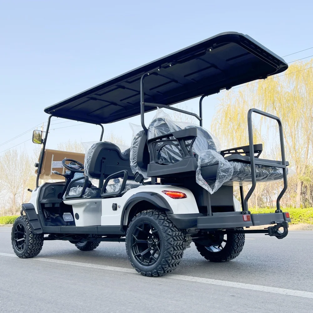 Wholesale Four Wheel Disc Brake Golf Cart 4 Seater Golf Cart China Factory Customized Off Road Golf Cart