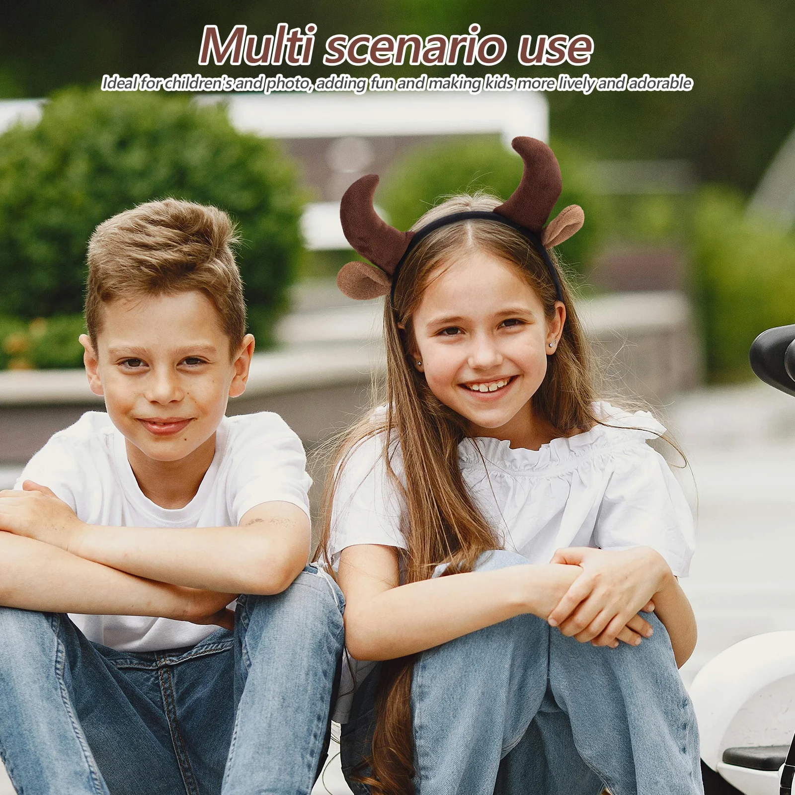 Повязка на голову с коровьим рогом, милые аксессуары для волос с животными для детей и взрослых, повязка на голову для мытья лица, спа, головной убор с мультяшным макияжем, вечерние
