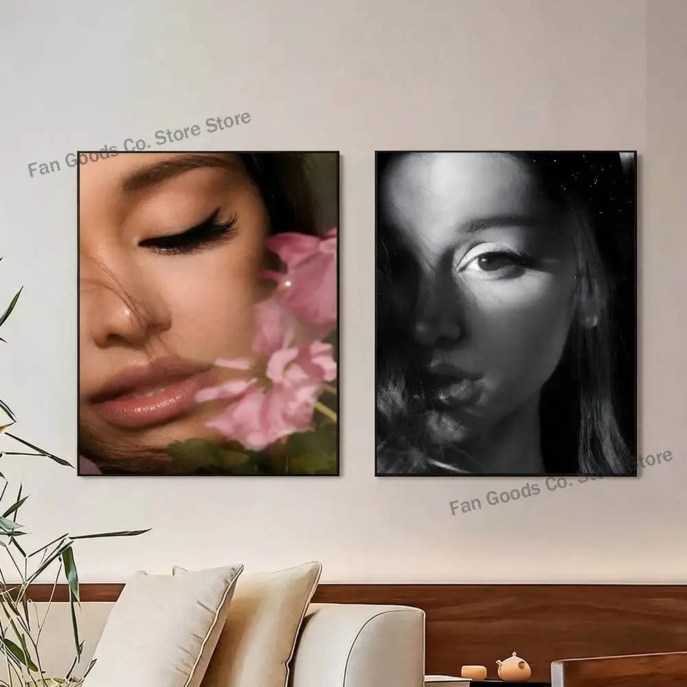 A-Ariana Singer Grande PETAL Poster Home Gym Football Basketball Prints Wall Stickers Paintings for Home Living Room Decor
