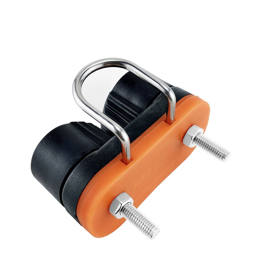 Composite 2 Row Matic Ball Bearing Cam Cleat with Leading Ring Pilates Equipment Boat Fast Entry Rope Wire Fairlead Sailing
