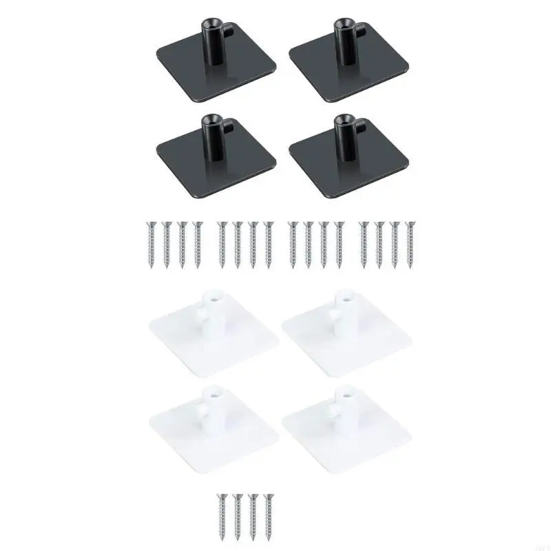 J6PE 4 Teile Effiziente Befestigungshaken Set Mixer Accessoires Hooks Stand Mixer Anhang Aufbewahrungshalter Abs Textur