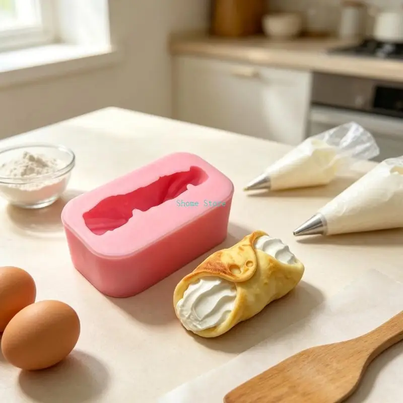 Roll-Style Shaping Item With Detailed Cavity Texture, Pastry Form for Treat Preparation, Soap Crafting, Handmade Projects M68E