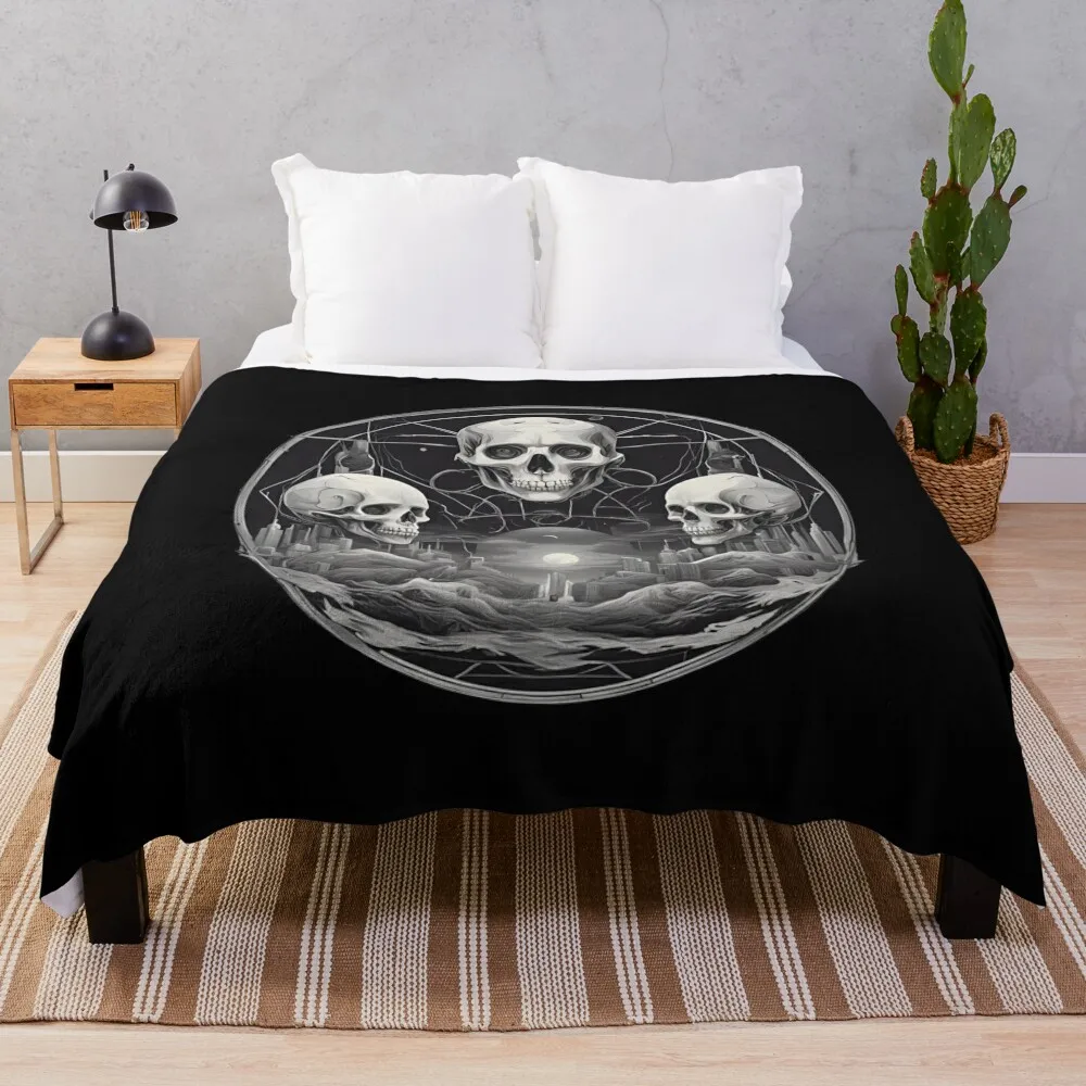 Ethereal Phantom: Surreal Ghosts in the Machine 2024 D6 Throw Blanket For Sofa Thin warm winter Decoratives Sofa Quilt Blankets