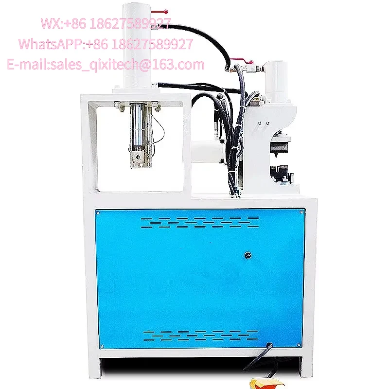 

Dual Station Square Tube Metal Hole Punching Equipment Angle Cutter Machinery with Bearing Motor Pump Core Components