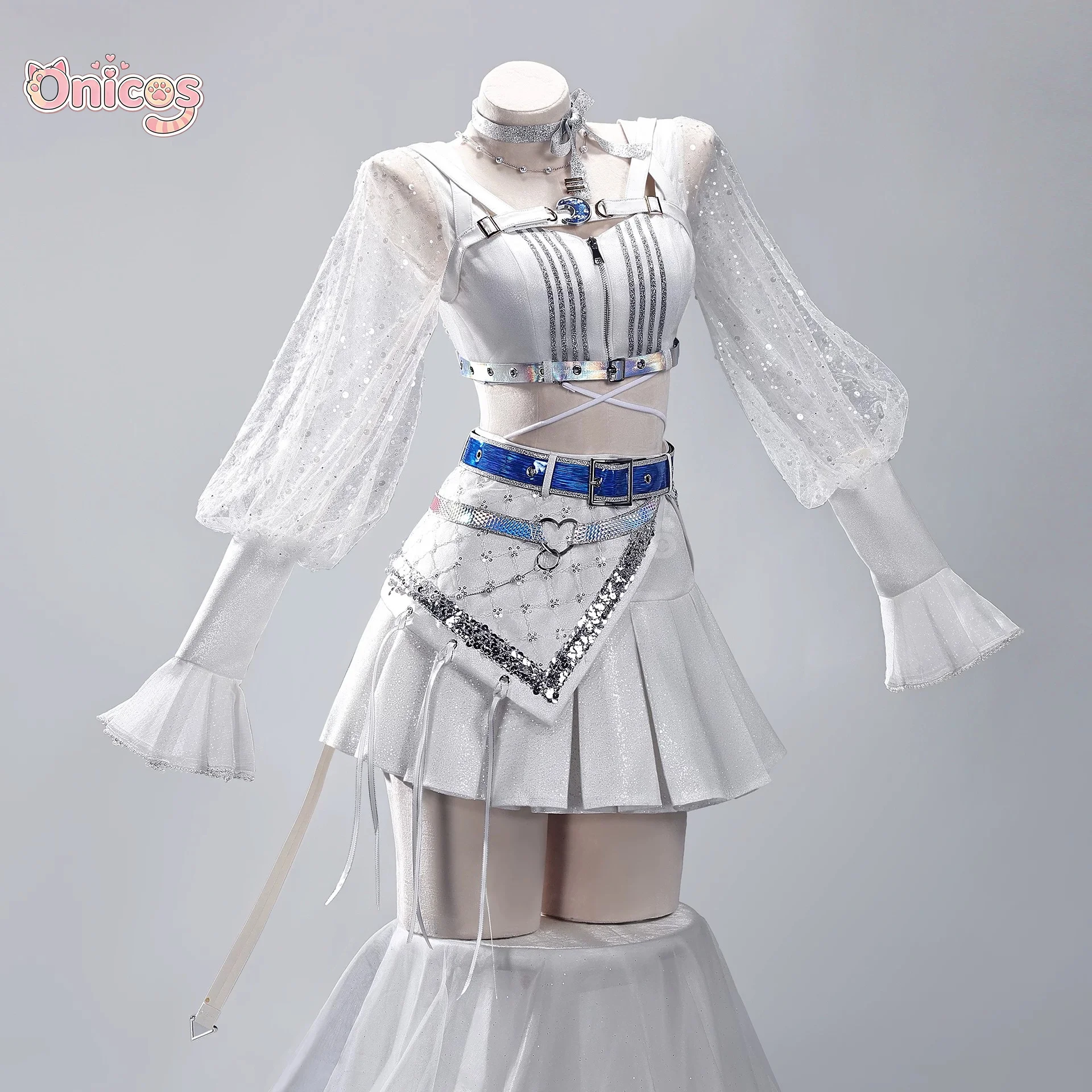 Wuthering Waves Iuno Solar5 Cosplay Costume Birthday Concert Outfit Women Dress Game Outfit Halloween Carnival Onicos