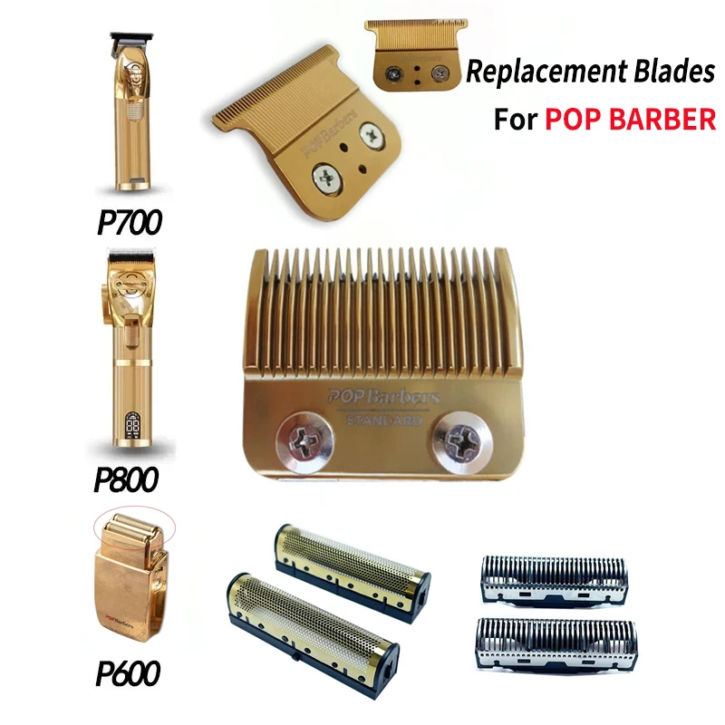 maquina-de-cortar-cabelo-profissional-pop-barbers-p800-p700-p600-com-lamina-de-0mm-e-conjunto-padrao-para-corte-de-cabelo-com-cabeca-de-corte-substituivel