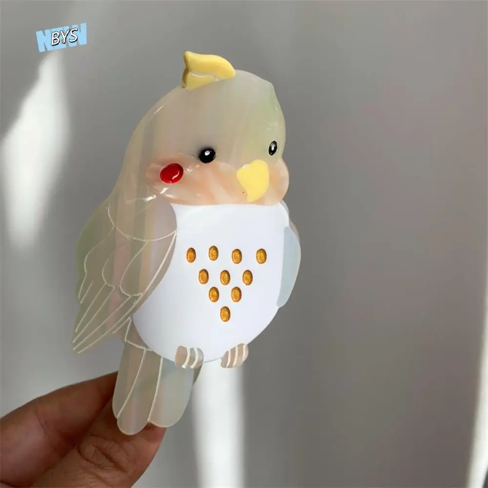 

Fashion Cartoon Acetate Hair Claw Acetic Acid Sweet Animal Hair Clip Korean Style Hair Accessories Bird Shark Clip Gift