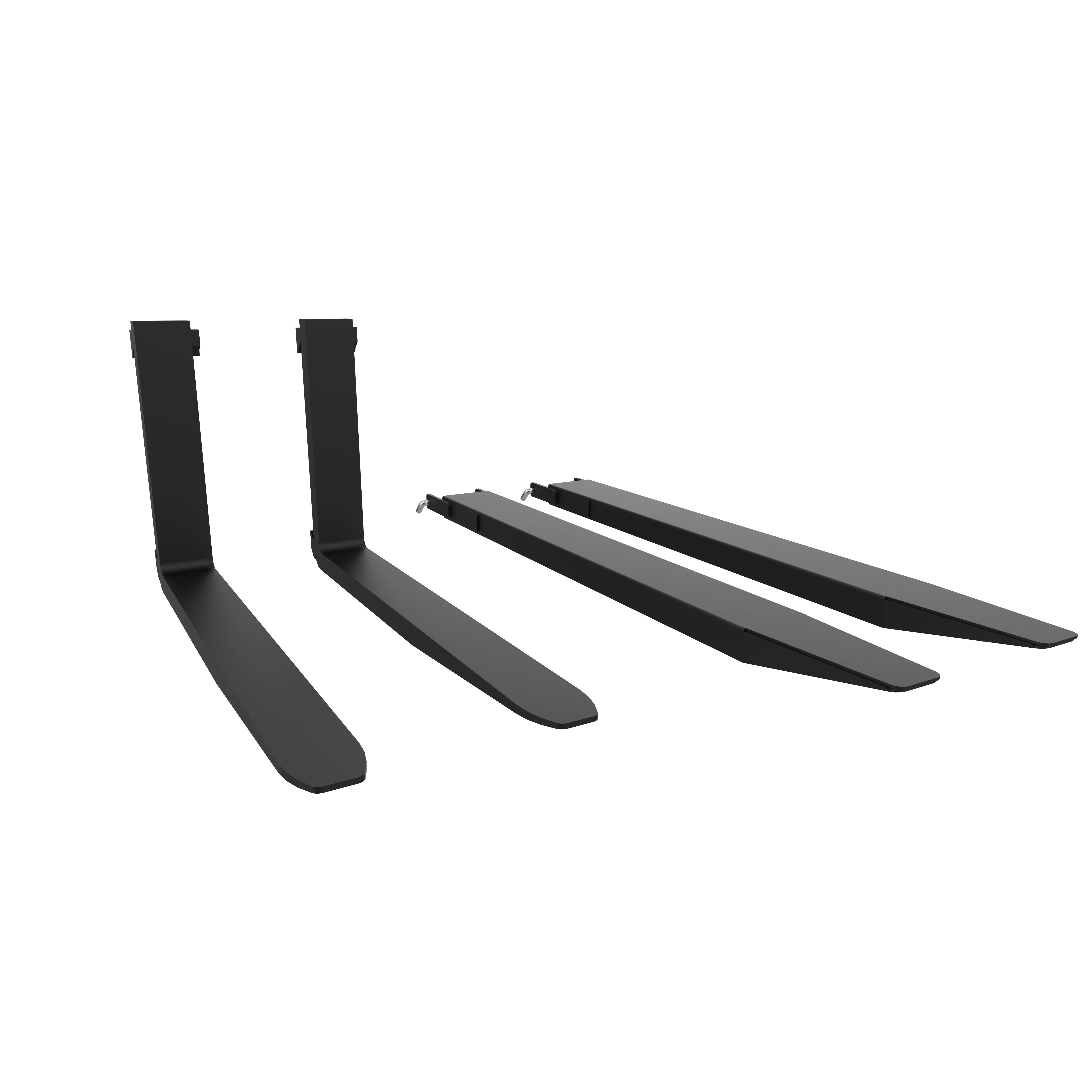 Closed Bottom Fork Extension For Material Handling Equipment Parts