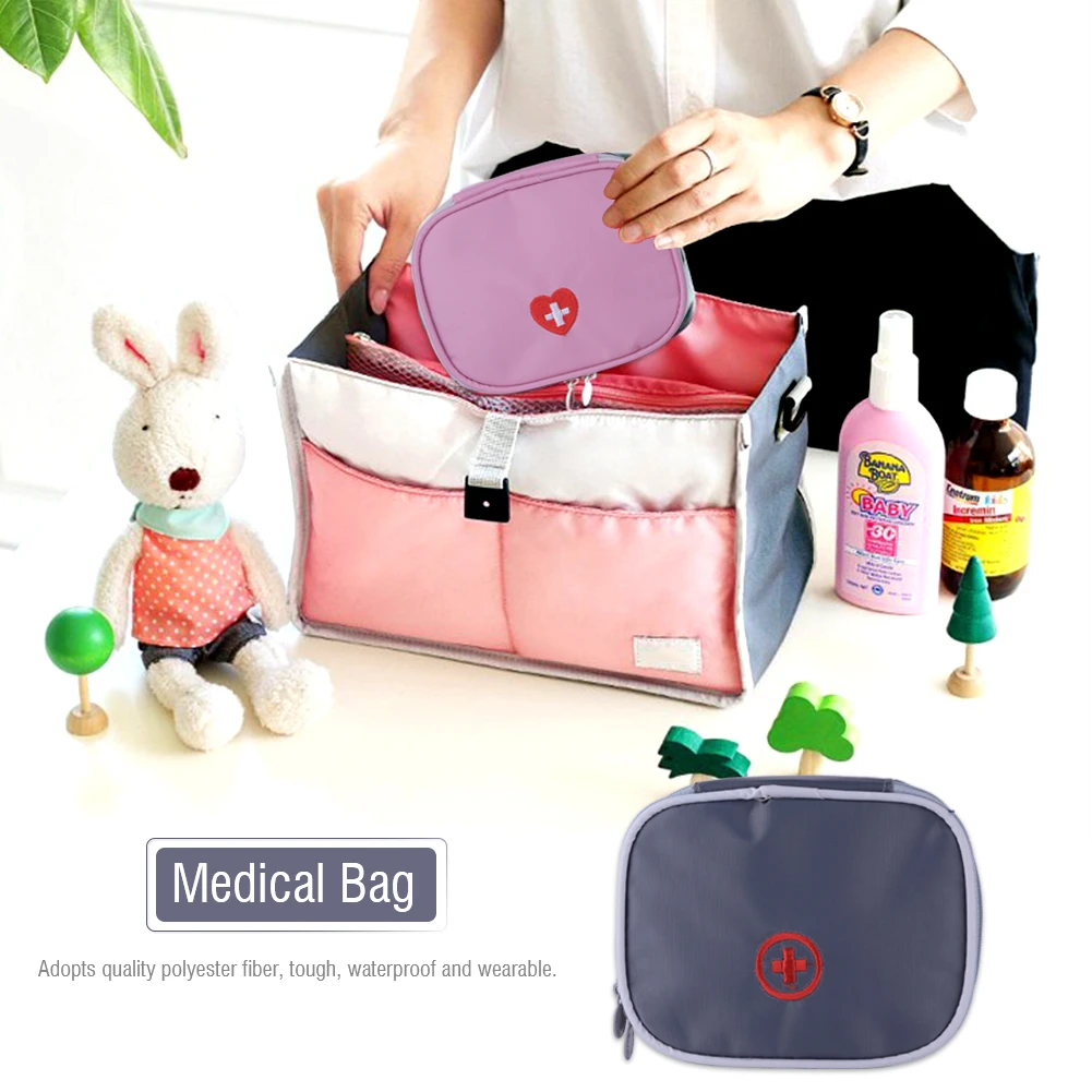 ZK30 Multi-function Portable Emergency Medical Storage Bag Makeup Cosmetic Case