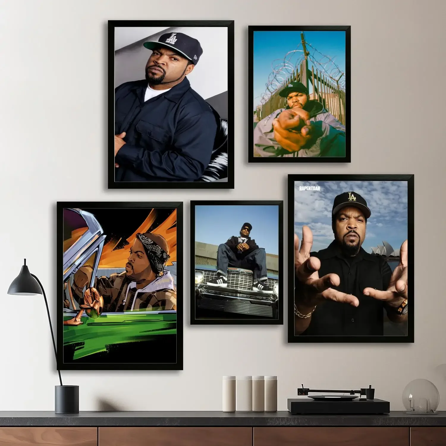 ice cube Canvas Art Poster, Wall Art Picture Print, Modern Family Bedroom Decor Posters,Decorative painting