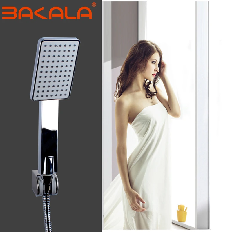 

New ABS Handheld Showerhead Single Function Shower Sprinkler Head Spray Bath Fast Flushing Technology Home Improvement