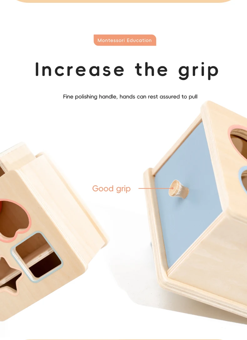 Holz Farbe Form Sortierung Spielzeug Schublade Box Beschäftigt Bord Passenden Spiel Feinmotorik Sensorischen Spielzeug Montessori Lernen Für Baby Geschenke – Detail 5