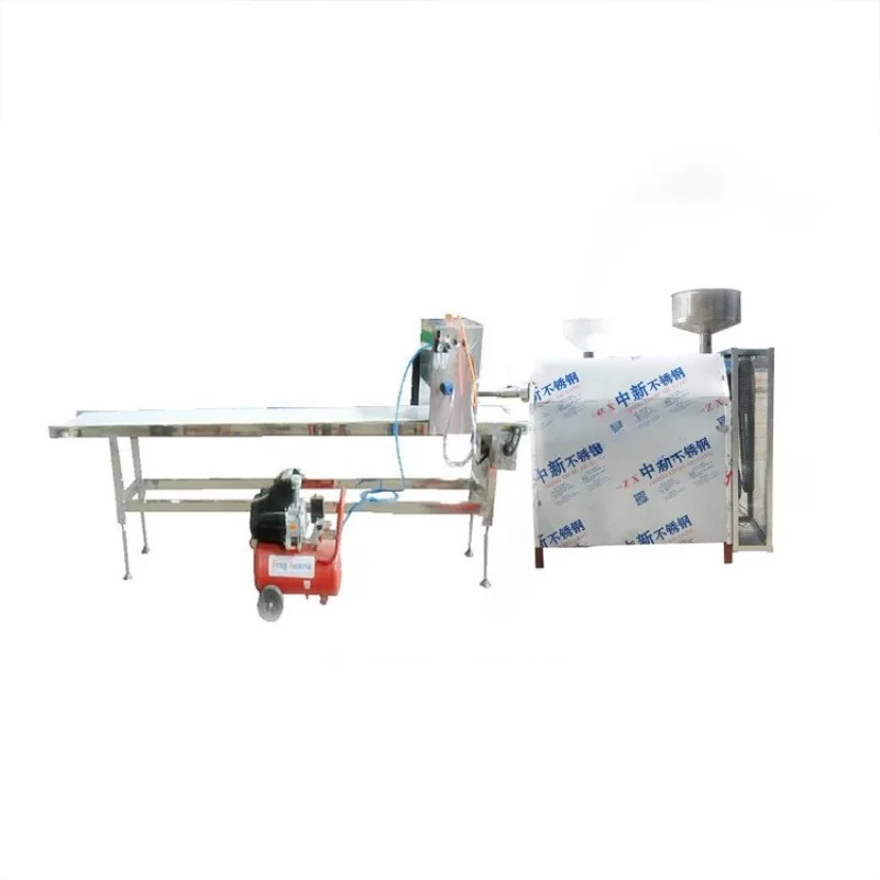 

Alkali cake making machine, out-of-machine self-cooking no-cooking ash alkali cake machine