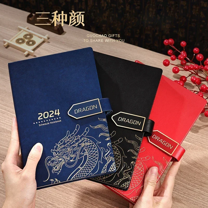 

Agenda Notepad Sketchbook Planner Bullet 2024 Daily Book Stationery Notebook Dragon Journal And Organizer Diary Note Calendar