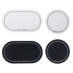 2pcs Single/Double Pedal Drum Patches Skin Replacement Self-Adhesive Drumhead Patchs Protector for Kick Bass Durm Parts