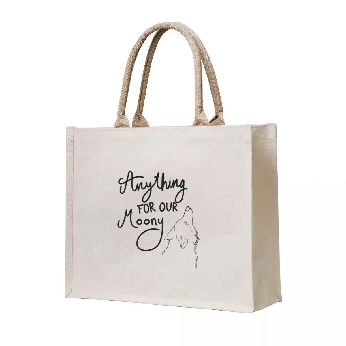

Anything for our Moony Tote Bag Customizable tote bag shopper bag woman sac pour femme large tote